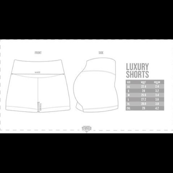 SuperFresh Luxury Shorts - Mauve size M - Picture 6 of 10